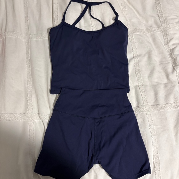 💙 Navy Blue Activewear Set | Size Small | Never Worn 💙 - Picture 1 of 2